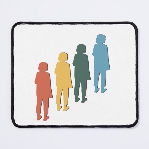 Item preview, four people of different colors (same but not the same) designed and sold by YQvibe Studio.