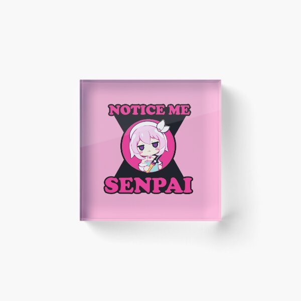Item preview, "notice me senpai" Senpai Obsession  Cute Anime, Cute Japan, Retro Japan , Funny Senpai, Weaboo Gift, Funny Otaku designed and sold by Noodle Doodle.