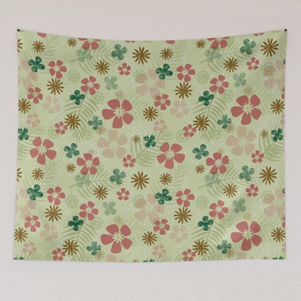Item preview, Flower Mirage Light Green designed and sold by Ale's Art.
