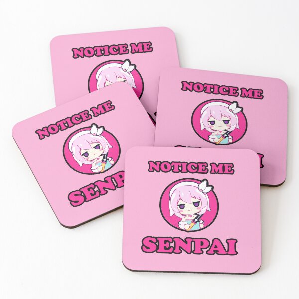 Item preview, "Notice Me Senpai" Senpai Obsession  Cute Anime, Cute Japan, Retro Japan , Funny Senpai, Weaboo Gift, Funny Otaku designed and sold by Noodle Doodle.