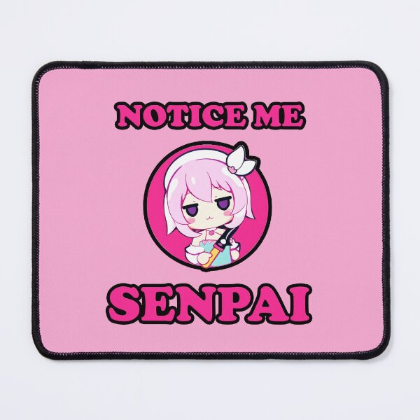Item preview, "Notice Me Senpai" Senpai Obsession  Cute Anime, Cute Japan, Retro Japan , Funny Senpai, Weaboo Gift, Funny Otaku designed and sold by Noodle Doodle.