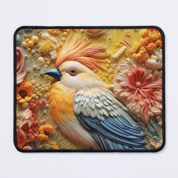 Item preview, Embroidery art flower and bird pattern poster 20 designed and sold by UnaWu533.