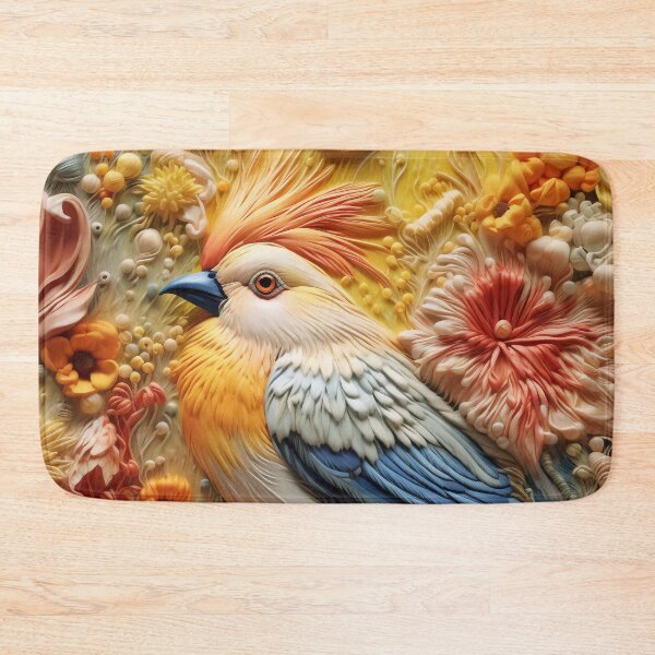 Item preview, Embroidery art flower and bird pattern poster 20 designed and sold by UnaWu533.