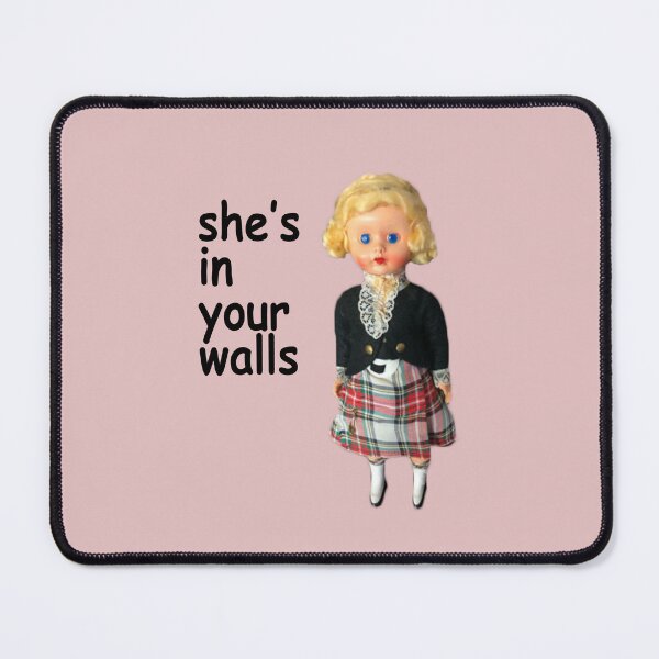 Item preview, she's in your walls!! XD <3 designed and sold by I'm Not Judi Dench.