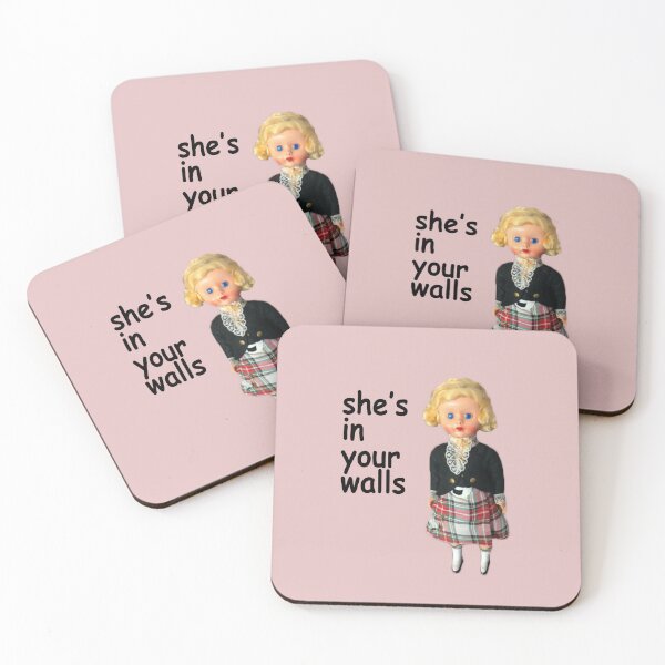 Item preview, she's in your walls!! XD <3 designed and sold by I'm Not Judi Dench.