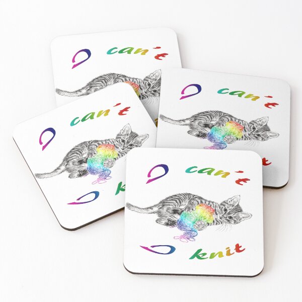 Item preview, Chaton à la pelota - graphite and rainbow colored version 1, text in english designed and sold by SylvieG18.
