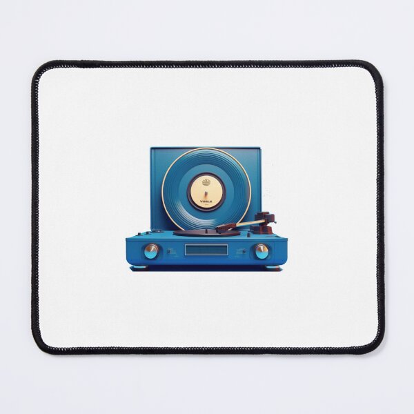 Item preview, Blue Vinyl Record Player designed and sold by Nice En.