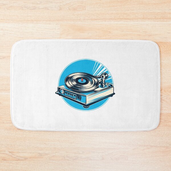 Item preview, Blue Vinyl Record Player designed and sold by Nice En.
