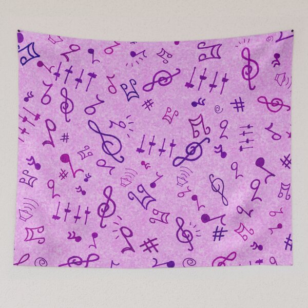 Item preview, Musical Notes designed and sold by TotallyRetroArt.
