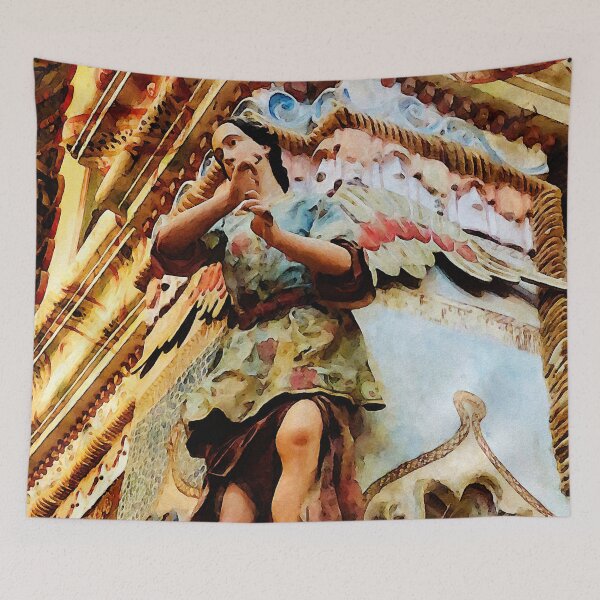 Item preview, Angel at San Xavier Del Bac, Mission, Arizona designed and sold by Travelways.