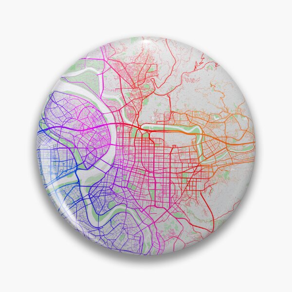 Item preview, Taipei City Map of Taiwan - Colorful designed and sold by deMAP.