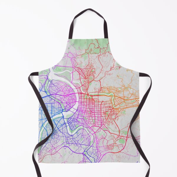 Item preview, Taipei City Map of Taiwan - Colorful designed and sold by deMAP.