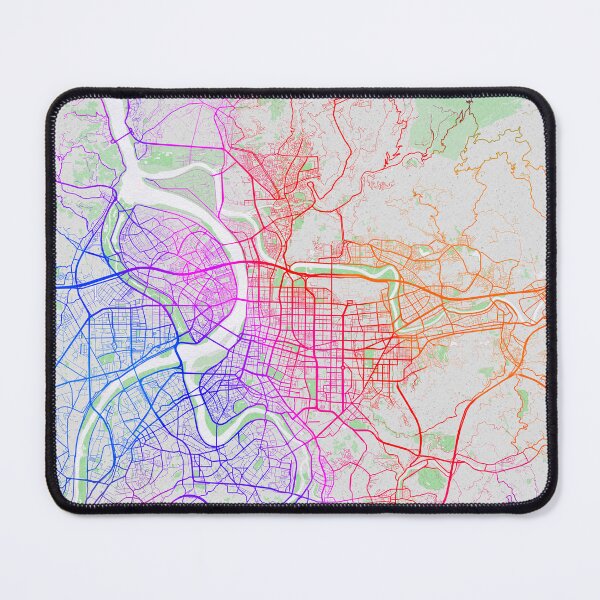 Item preview, Taipei City Map of Taiwan - Colorful designed and sold by deMAP.