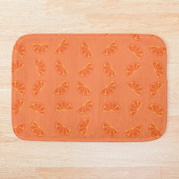 Item preview, Orange Slices On Orange Background designed and sold by ColorZoo.