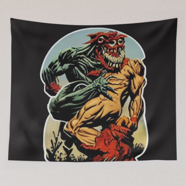 Item preview, Retro Monster Art designed and sold by DukeGroovy.