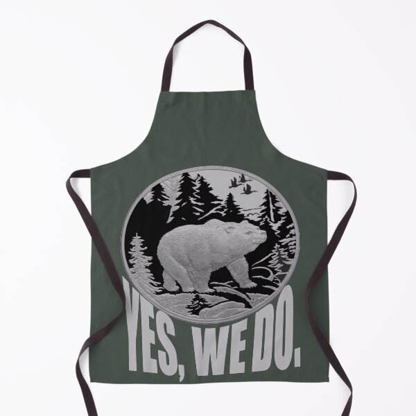 Item preview, Bear Strolling Through Pine Forest And Caption Yes We Do designed and sold by taiche.