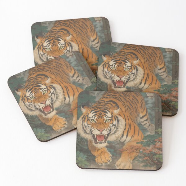 Item preview, Ukiyoe Tiger designed and sold by berubettoart.