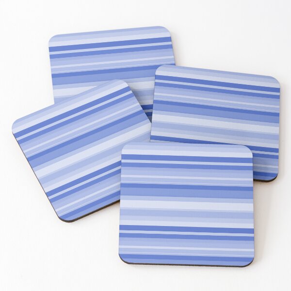 Item preview, Blue Horizontal Lines Pattern designed and sold by UlDesigns.