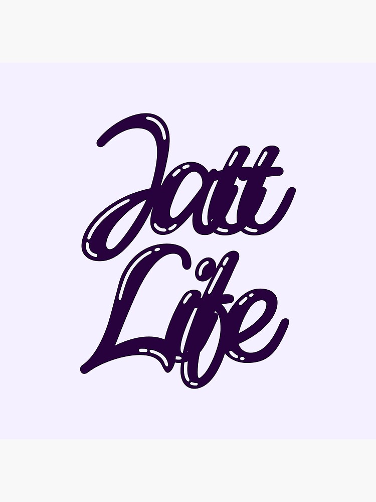 Jatt life punjabi illustration 