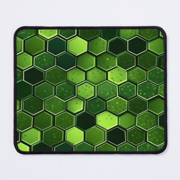 Artikelvorschau, Green Hexagons Seamless Pattern entworfen und verkauft von UlDesigns.