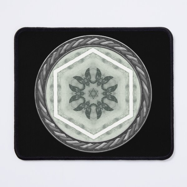 Item preview, Kaleidoscope Orchid Silhouette in Celtic Circle Frame 1 designed and sold by Swabcraft.