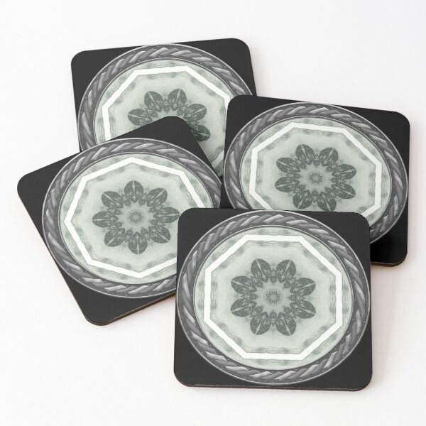 Item preview, Kaleidoscope Orchid Silhouette in Celtic Circle Frame 3 designed and sold by Swabcraft.