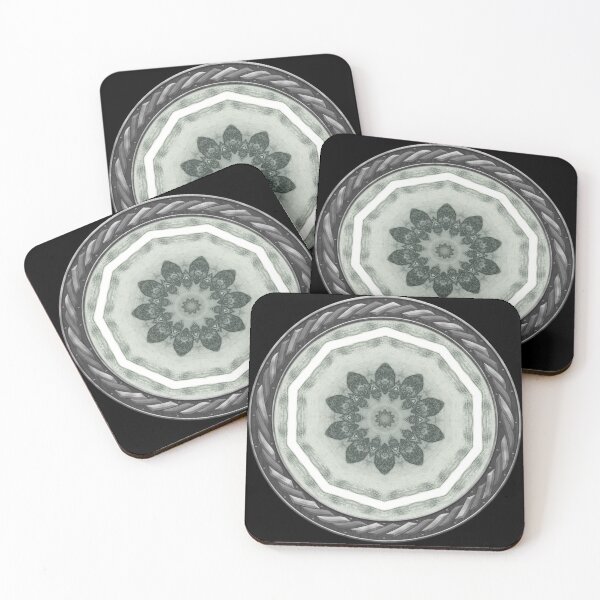 Item preview, Kaleidoscope Orchid Silhouette in Celtic Circle Frame 4 designed and sold by Swabcraft.