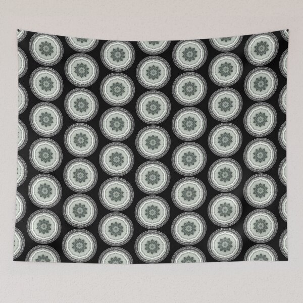 Item preview, Kaleidoscope Orchid Silhouette in Celtic Circle Frame 4 designed and sold by Swabcraft.