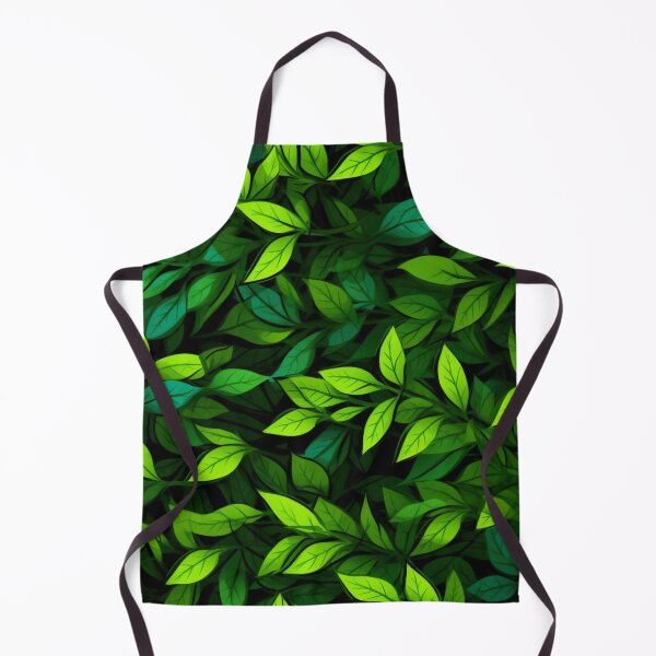 Item preview, Exotic green leaves art pattern designed and sold by imagenia.