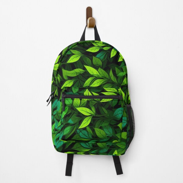 Item preview, Exotic green leaves art pattern designed and sold by imagenia.