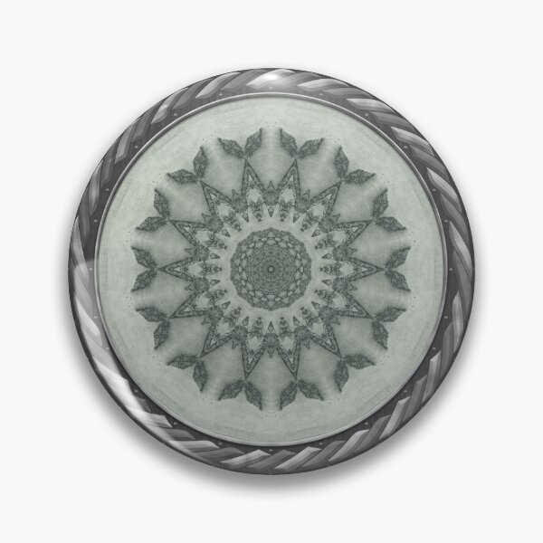 Item preview, Kaleidoscope Orchid Silhouette in Celtic Circle Frame 6 designed and sold by Swabcraft.