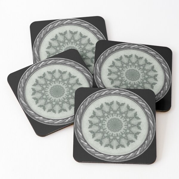 Item preview, Kaleidoscope Orchid Silhouette in Celtic Circle Frame 6 designed and sold by Swabcraft.