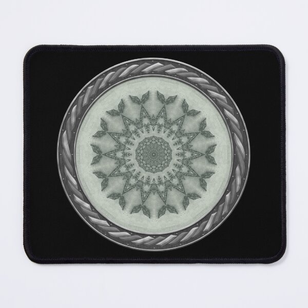 Item preview, Kaleidoscope Orchid Silhouette in Celtic Circle Frame 6 designed and sold by Swabcraft.