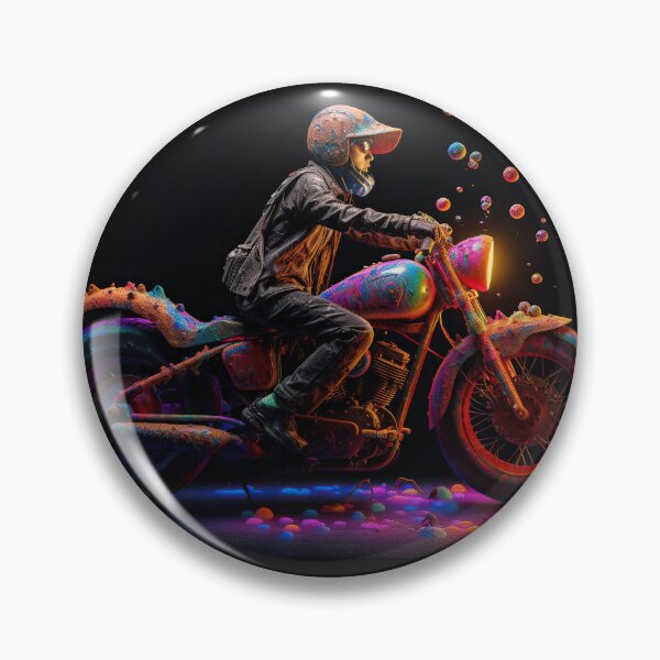 Item preview, Bike, Motorcycles, motorcycle, harley, ride, ridding, mushrooms, psychedelic, biker,  designed and sold by Diego Re.