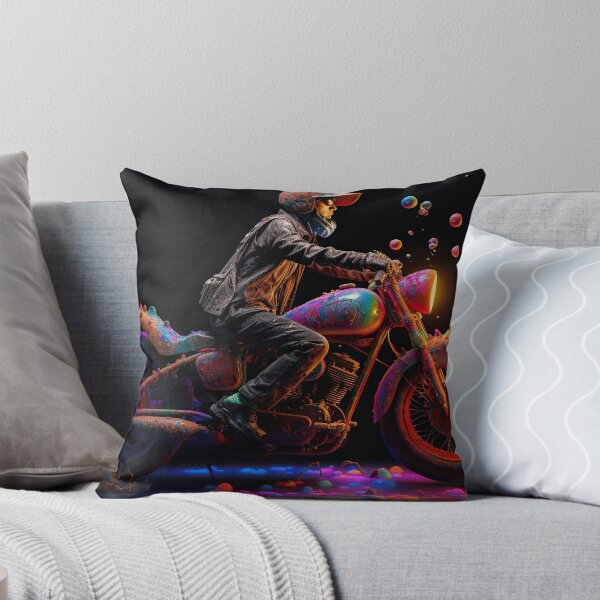 Item preview, Bike, Motorcycles, motorcycle, harley, ride, ridding, mushrooms, psychedelic, biker,  designed and sold by Diego Re.