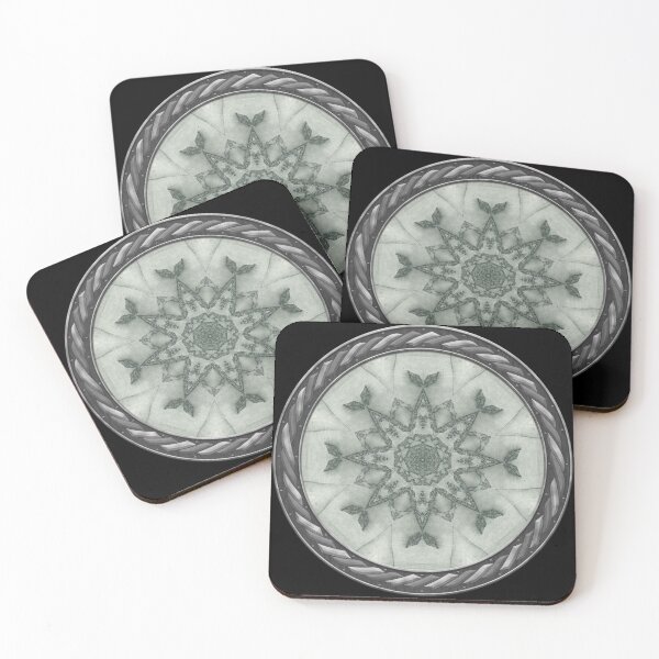 Item preview, Kaleidoscope Orchid Silhouette in Celtic Circle Frame 8 designed and sold by Swabcraft.