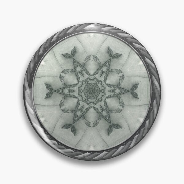 Item preview, Kaleidoscope Orchid Silhouette in Celtic Circle Frame 9 designed and sold by Swabcraft.