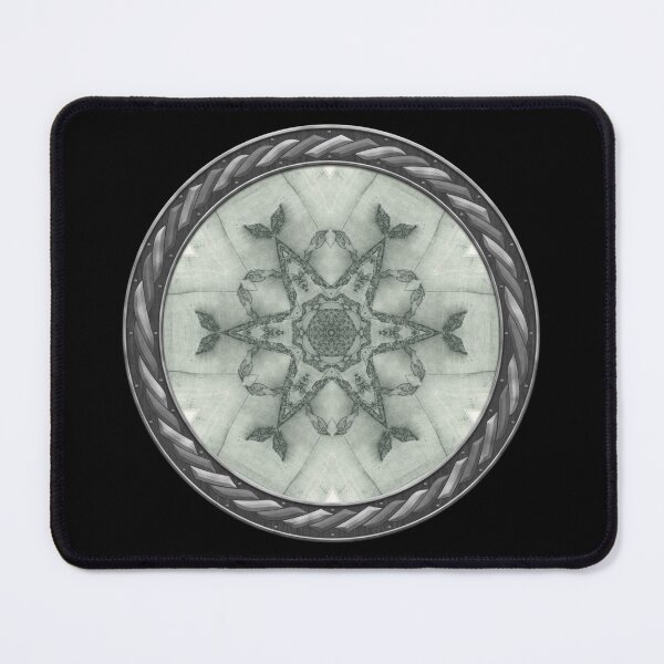 Item preview, Kaleidoscope Orchid Silhouette in Celtic Circle Frame 9 designed and sold by Swabcraft.