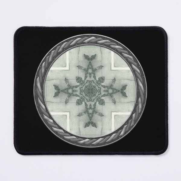 Item preview, Kaleidoscope Orchid Silhouette in Celtic Circle Frame 10 designed and sold by Swabcraft.