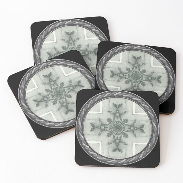 Item preview, Kaleidoscope Orchid Silhouette in Celtic Circle Frame 10 designed and sold by Swabcraft.
