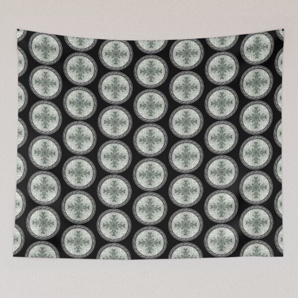 Item preview, Kaleidoscope Orchid Silhouette in Celtic Circle Frame 10 designed and sold by Swabcraft.