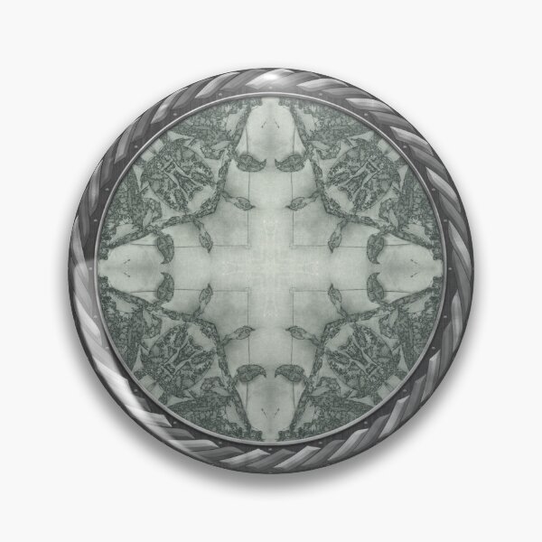Item preview, Kaleidoscope Orchid Silhouette in Celtic Circle Frame 11 designed and sold by Swabcraft.