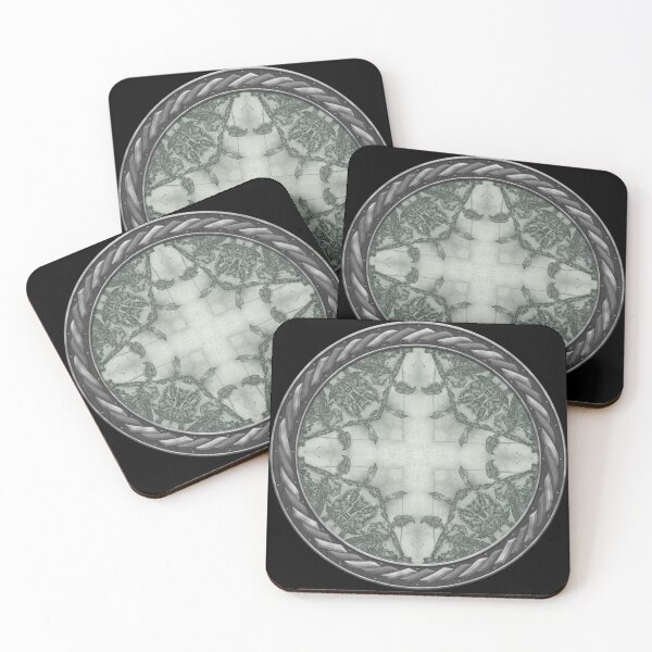 Item preview, Kaleidoscope Orchid Silhouette in Celtic Circle Frame 11 designed and sold by Swabcraft.
