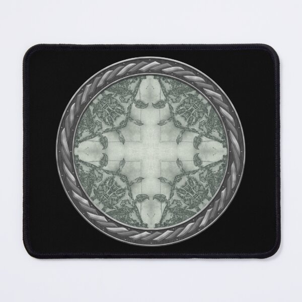 Item preview, Kaleidoscope Orchid Silhouette in Celtic Circle Frame 11 designed and sold by Swabcraft.