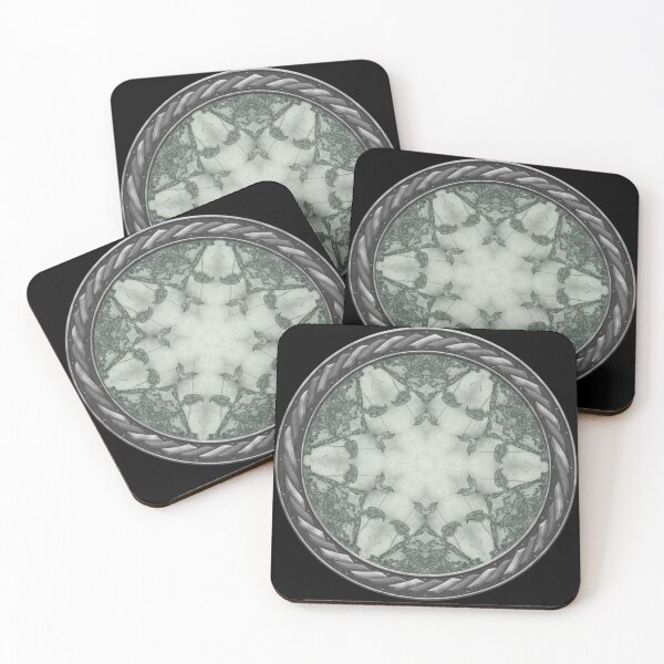 Item preview, Kaleidoscope Orchid Silhouette in Celtic Circle Frame 12 designed and sold by Swabcraft.