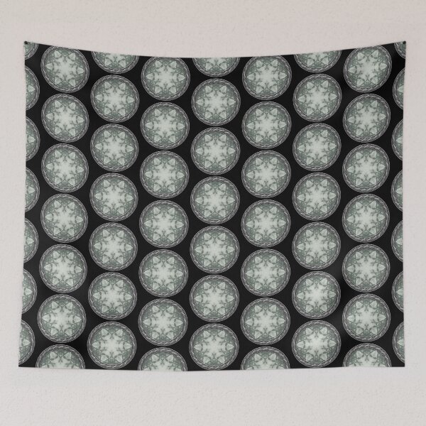 Item preview, Kaleidoscope Orchid Silhouette in Celtic Circle Frame 12 designed and sold by Swabcraft.