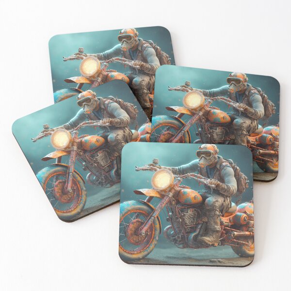Item preview, Bad Ass Biker On A Foggy Night designed and sold by Diego Re.