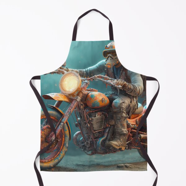 Item preview, Bad Ass Biker On A Foggy Night designed and sold by Diego Re.