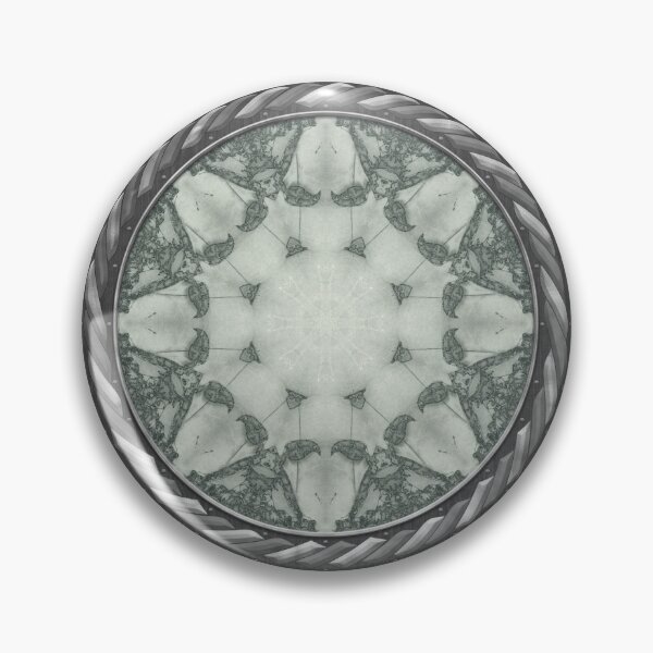 Item preview, Kaleidoscope Orchid Silhouette in Celtic Circle Frame 13 designed and sold by Swabcraft.