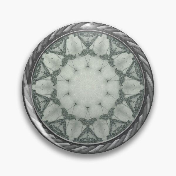 Item preview, Kaleidoscope Orchid Silhouette in Celtic Circle Frame 14 designed and sold by Swabcraft.